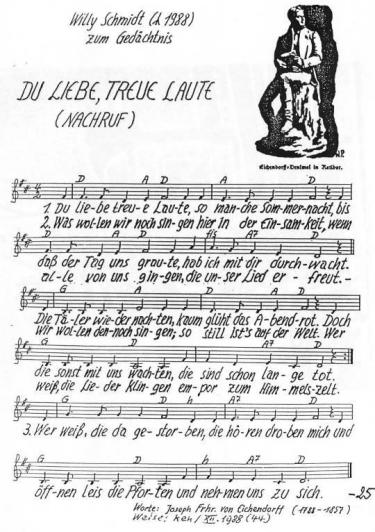 Die liebe treue Laute