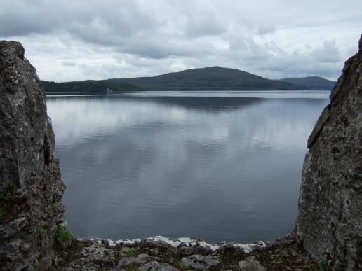 Parks Castle, shore of  Lough Gill