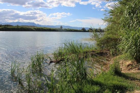 Hier überquerte das Bataillon „Commune de Paris“ den Ebro